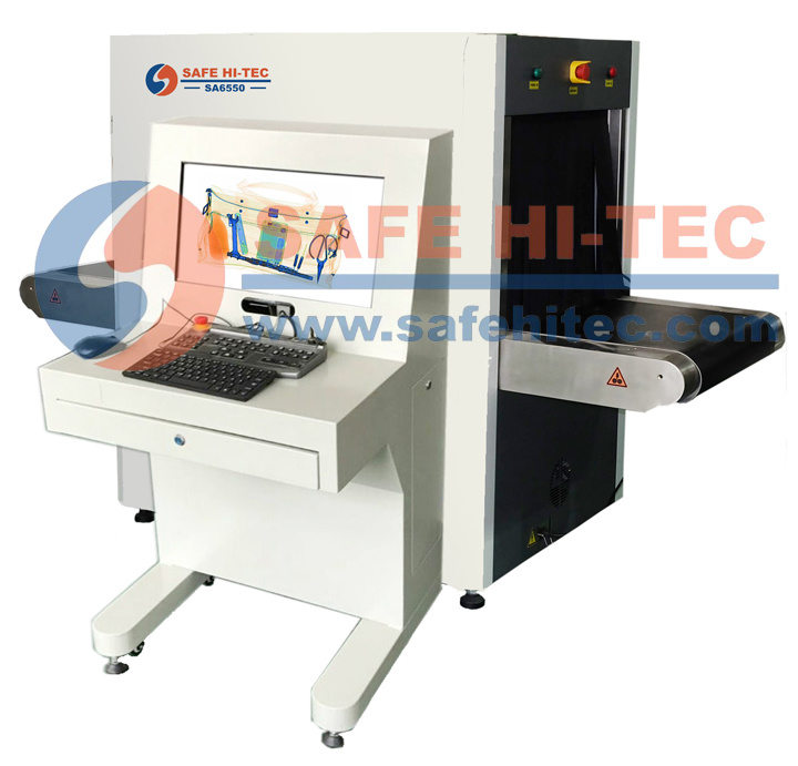 Security X Ray Screening Scanning Systems with Russian Software for Checkpoint Inspection SA6550