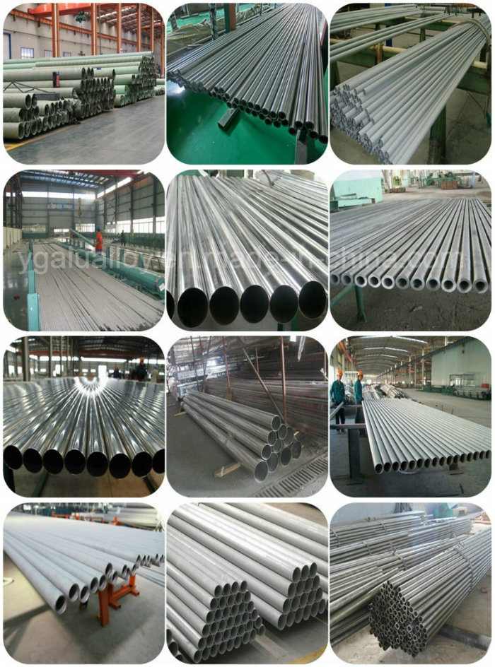 Cold Rolled Galvanized Carbon Steel Tube Round Seamless Stainless Steel Pipe (201,202,301,302,303,304,304L,309,309S,310,316, 316L,321,347,409,410,416)