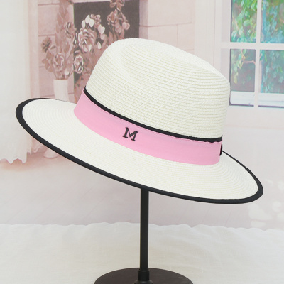 Paper Straw Hat Beach with Customed Logo Men