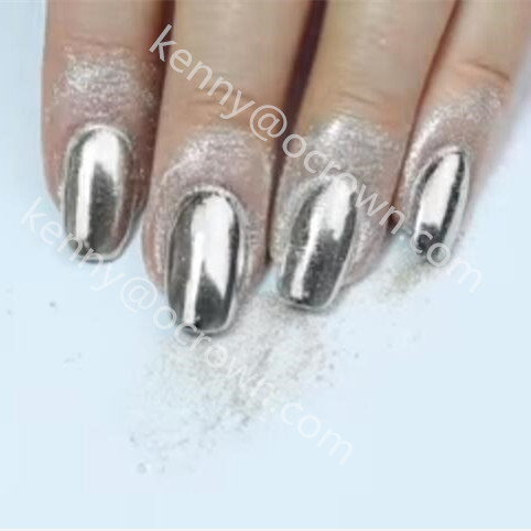 Shining Mirror Aluminium Powder Nail Flipflop Mirror Chrome Pigment