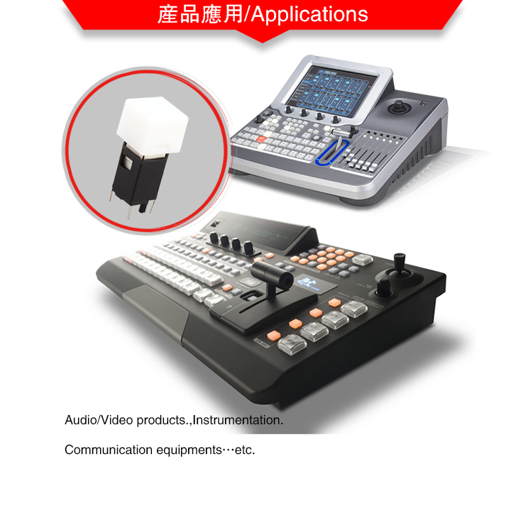 Factory Illuminated Electrical Tactile Switch