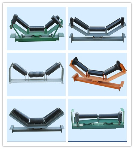 Belt Conveyor Steel Idler Roller with Bracket