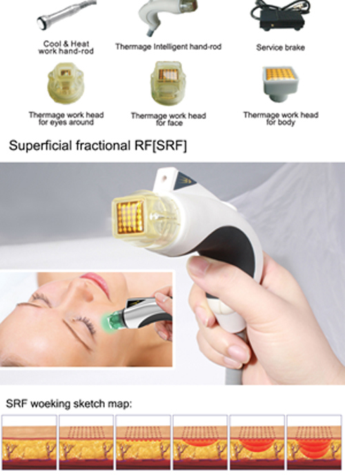MR16-4s Best Fractional RF Micro Needle Skin Tightening Face Lifting Beauty Machine