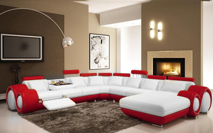 100% Top Grain Cheap Leather Sofa with Factory Prices