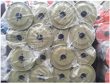 560mm Double Layer High Speed Cable Metal Spool