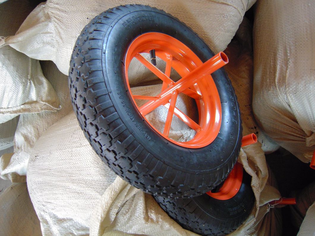 Heavy Duty Inflatable Pneumatic Rubber Wheel