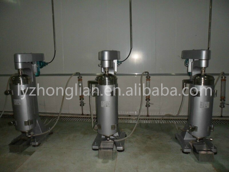 Gq105j High Speed Liquid Solid Separation Tubular Centrifuge