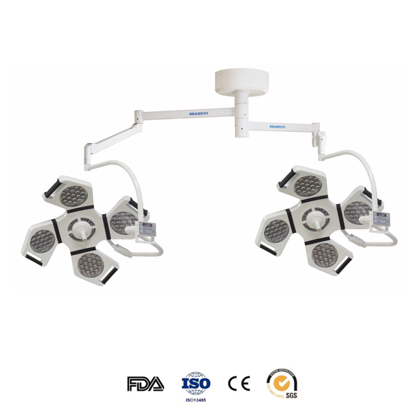 Double Modules LED Operating Lamp Shadowless Operating Light (YD02-LED4+4)