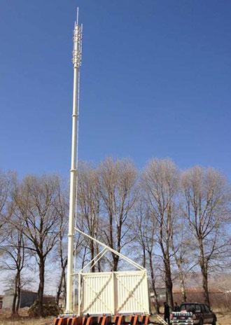 50-500kv Self Supporting Power Distribution Transmission Microwave Communication Tower