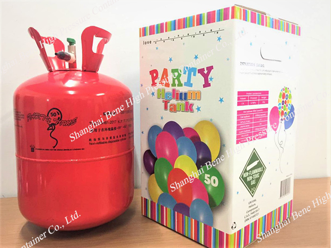 Helium Gas Cylinder Canister Fill 50 9in Party Latex Balloons