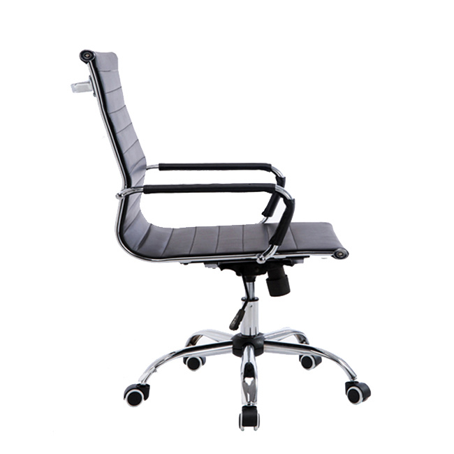 Classic PU Leather Swivel Office Visitor Manager Meeting Chair Manufacturer Furniture