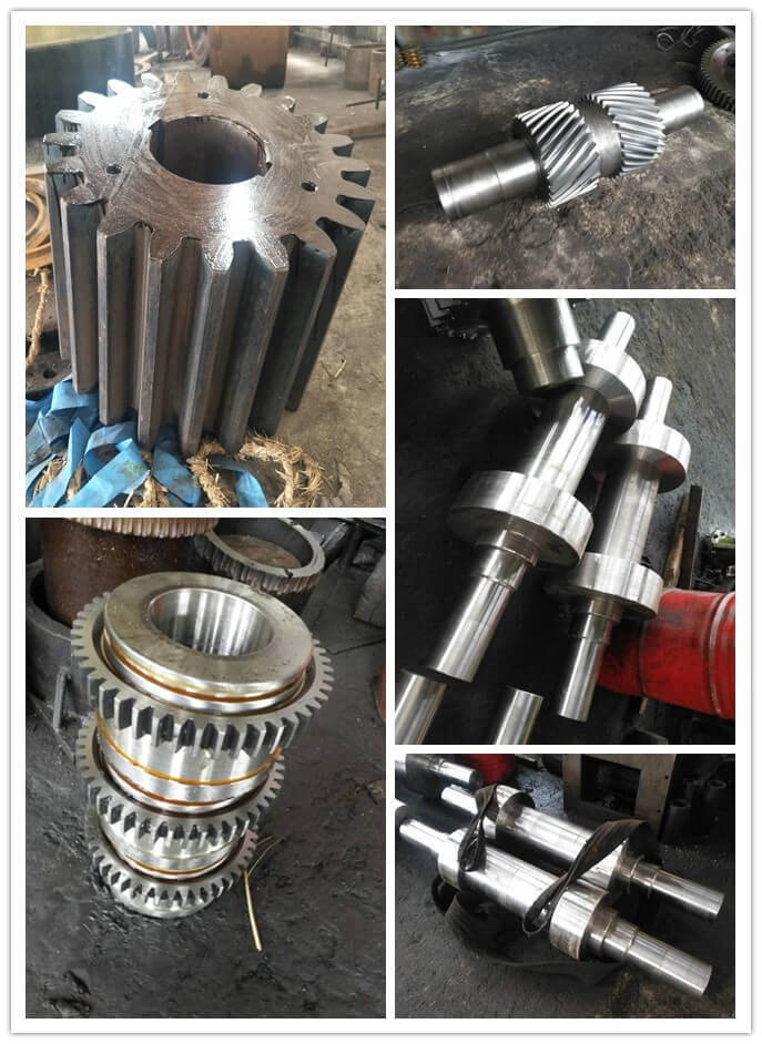 Alloy Steel Large Forging Spur Pinion Gear Match with Ring Gear