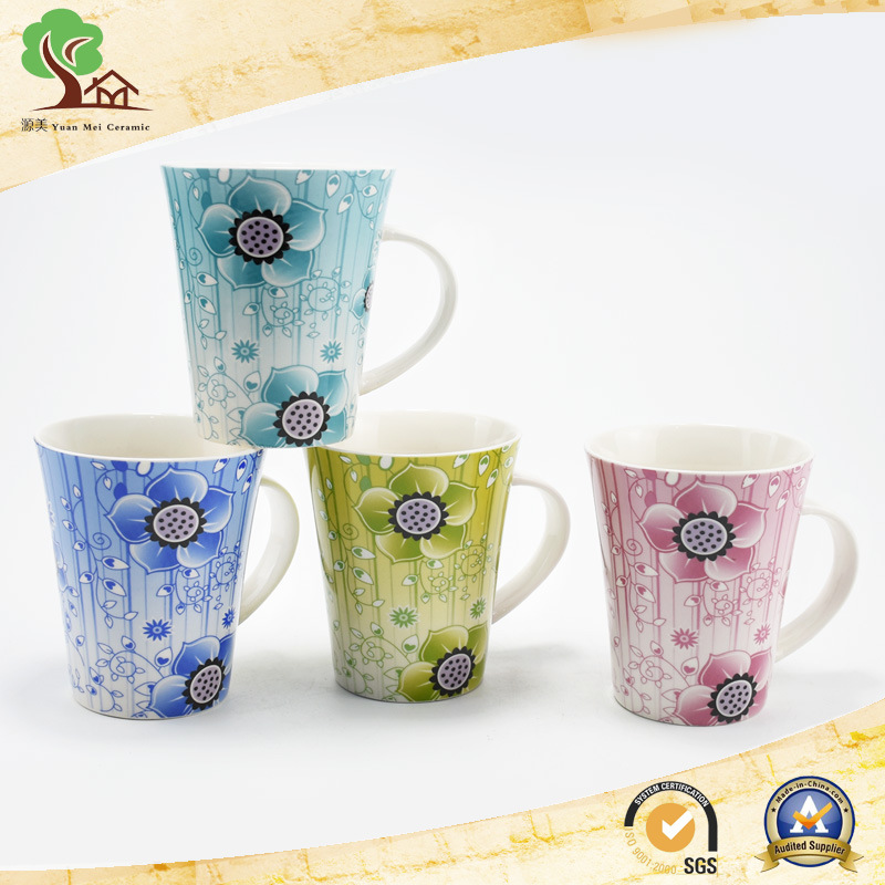 Sunflower Ceramic Coffee Mug for Customer Gift Melon Cup