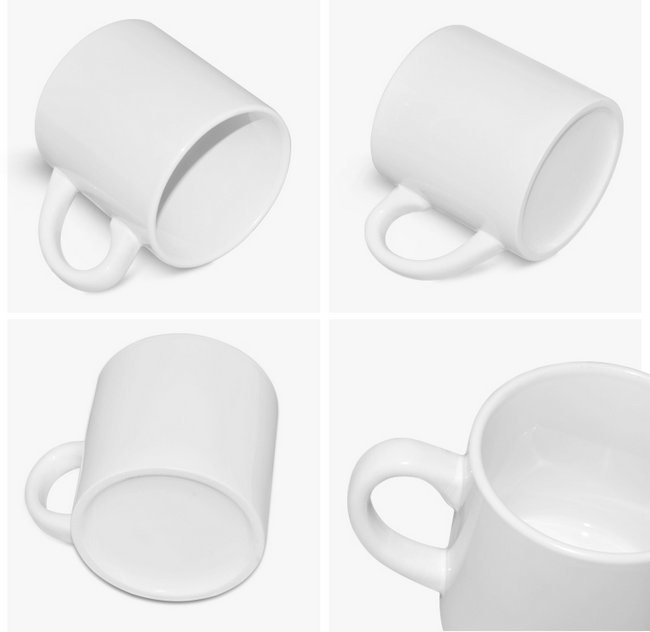 Promotional 6oz Blank Ceramic Sublimation Custom Coffee Mugs