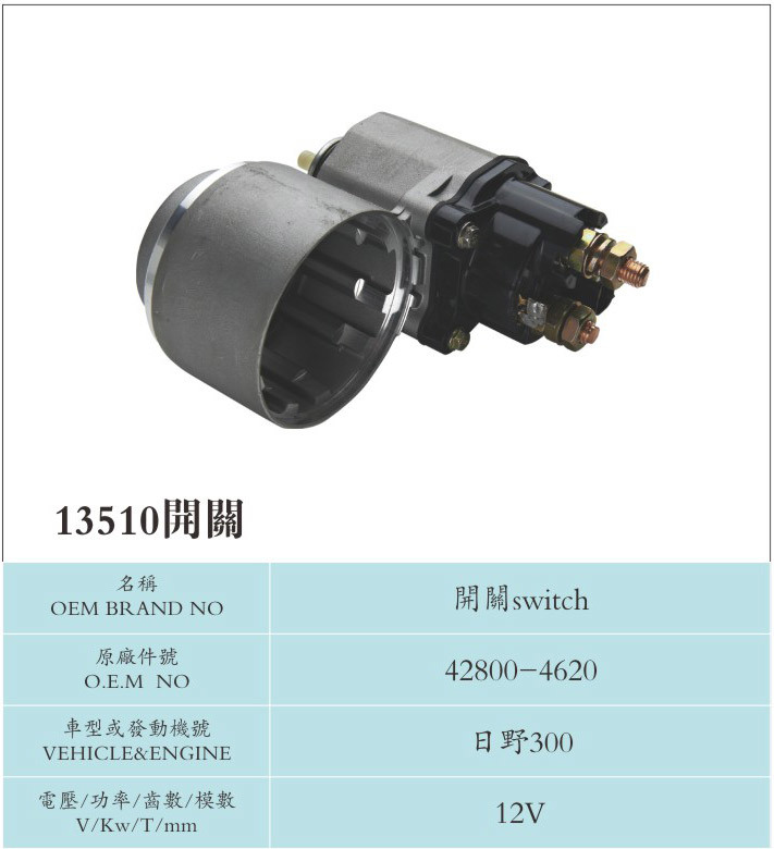 42800-4620 12V Solenoid