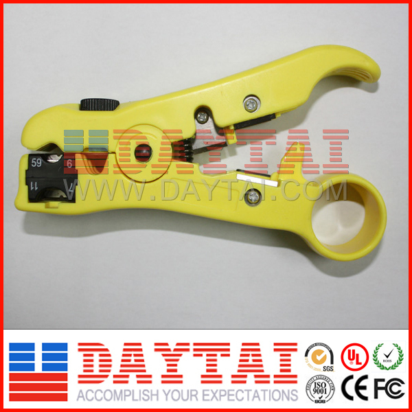 CATV Cable Stripper for RG6/Rg11/Rg59/Rg7 Coaxial Cable