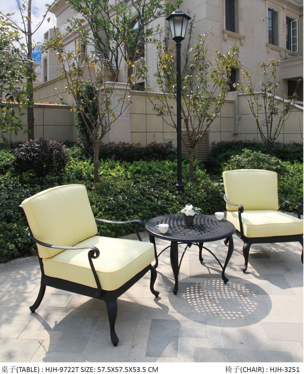 Europe Style Cast Aluminum Outdoor Furniture Patio Furniture