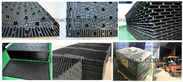 Liangchi Cooling Tower Cross Flow Film Fill PVC PP Material