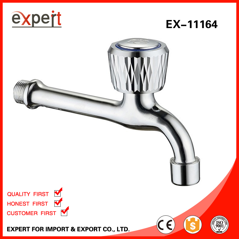 Big Handle Polish Good Zinc Alloy Water Tap