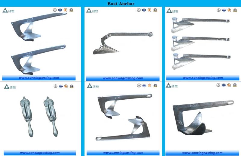 Delta Anchor by Precision Casting with Hot-DIP Galvanizing