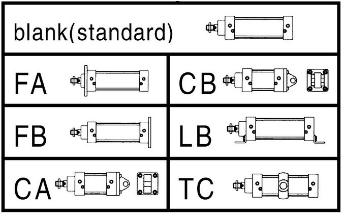 Ca Single Ear for Sc Pneumatic Cylinder Accessory