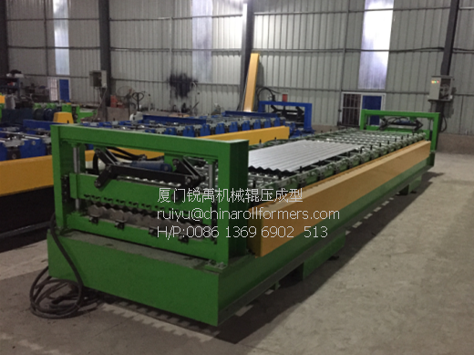 Corrugated Profile Metal Sheet Roofing Roll Forming Making Machine