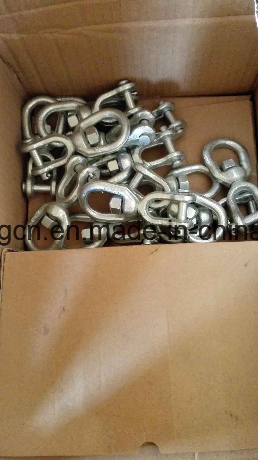 Hot DIP Galvanized Ring Swivel in G401