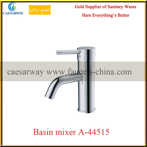 Square Single Lever Sanitary Ware Bathroom Basin Water Mixer Tap