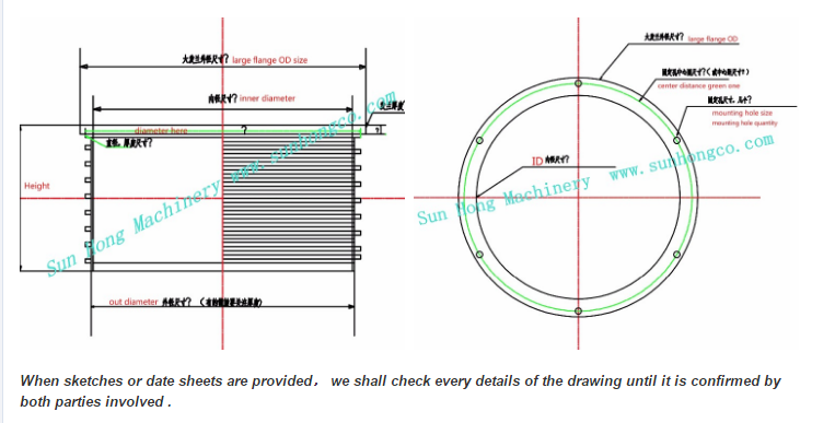 Stainless Steel Ss 304 Screen Basket for Paper Pulp Industry