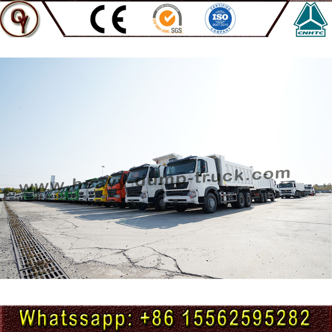 10 Wheel China 40 Ton Tri-Ring Sitom 6X4 Mining Dump Tipper Truck for Sale