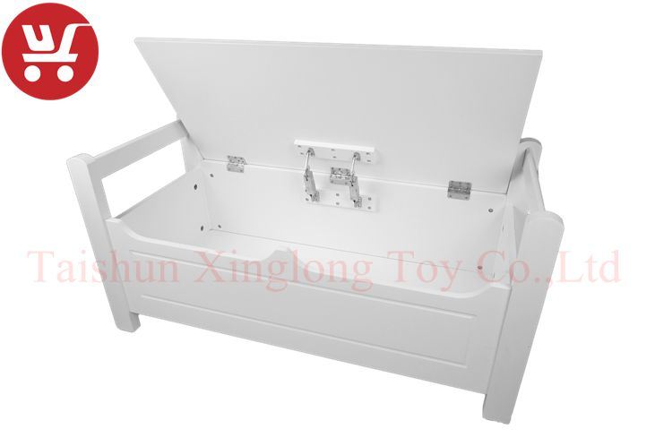 Children Bedroom Furniture Single Wood Doll House White Bed for Girls and Boys