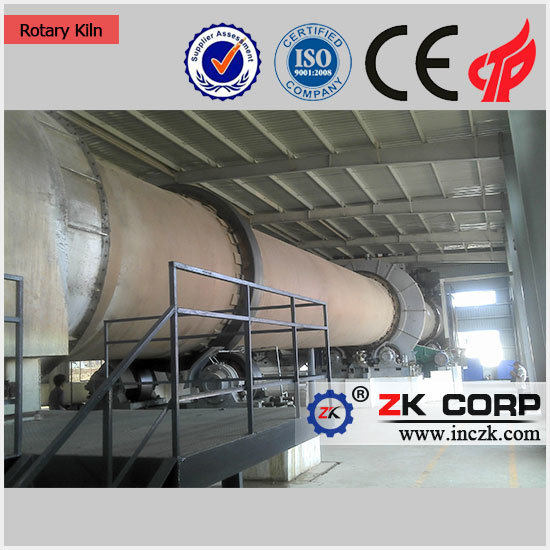 Oil Fired Rotary Kiln for Calcining Different Mining Material