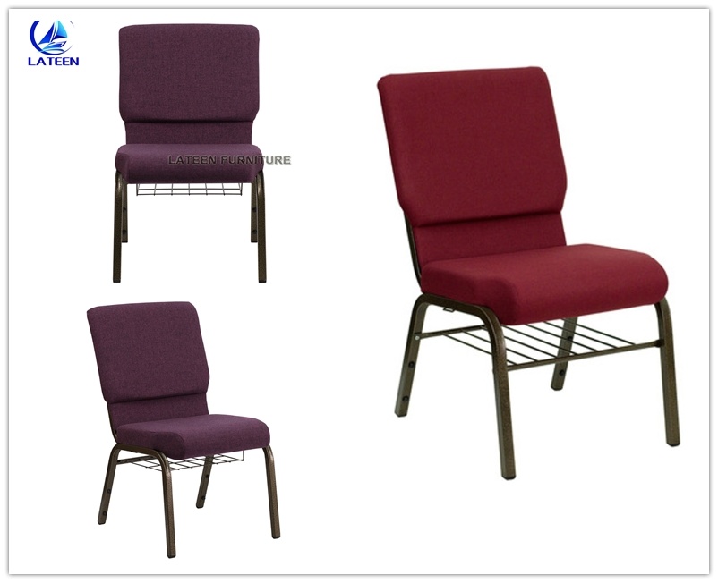 Stacking Metal Banquet/Dining Church Chair for Restaurant/Hotel/Theater (LT-M005)