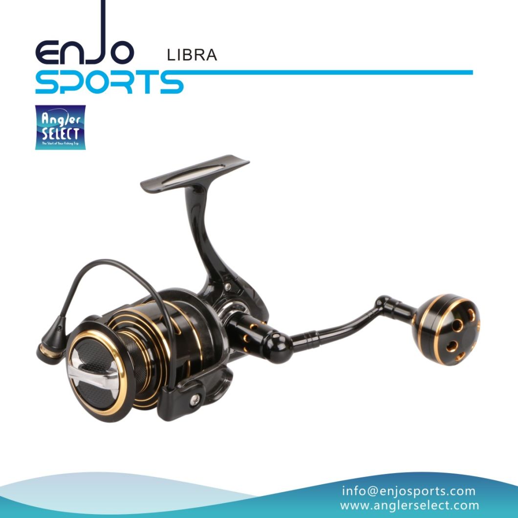 High Gear Ratio Fresh / Saltwater Spinning Reel (Libra 200)