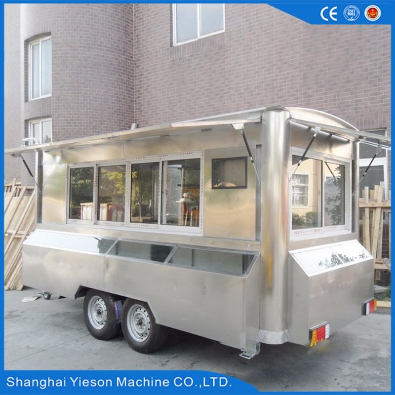Ys-Fv450e Mobile Food Truck Mobile Food Car for Sale