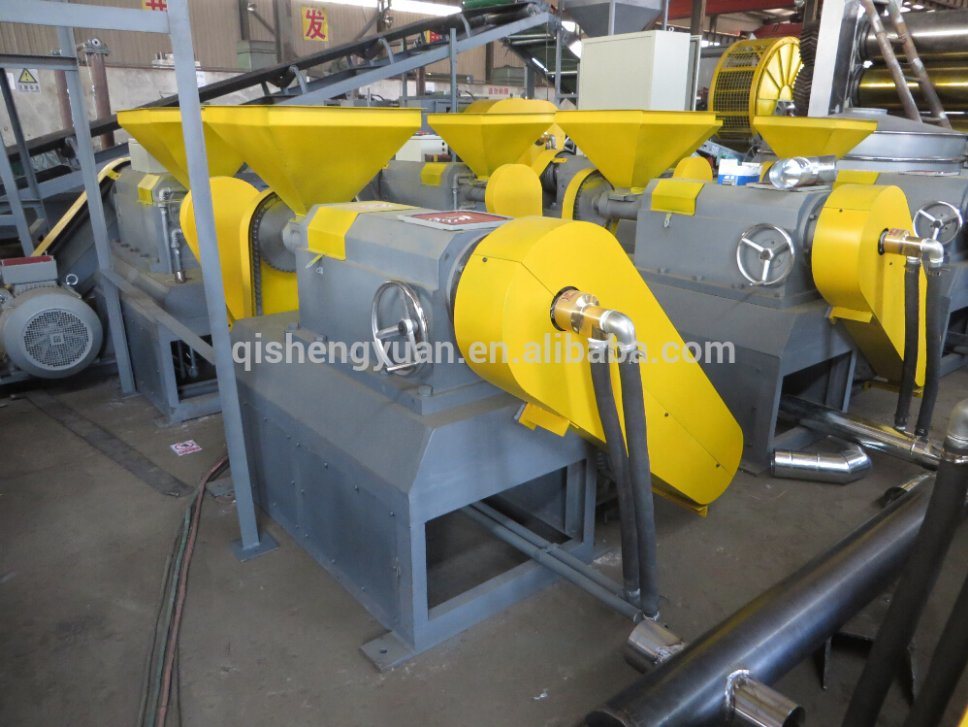 Bus Tires Recycling Machine to Pulling The Ring Wire /Rubber Crusher Machine