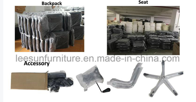 Traditional Home Office Computer Desk MID-Back PU Leather Chair (LSA-004)