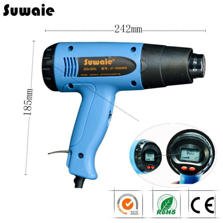 Professional Small Handheld 1800W Hot Air Heat Gun Home Depot for Electronics