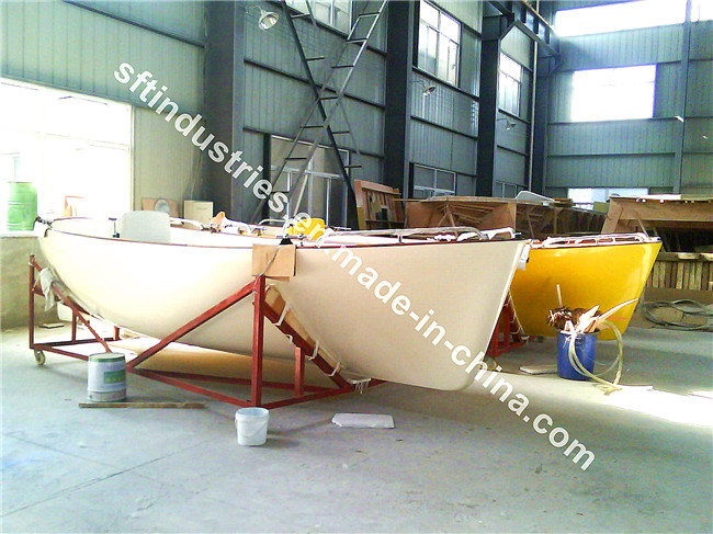 5.75m Length Fiberglass FRP Sloepen Speed Fishing Motor Boat China