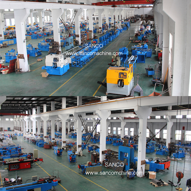 Double Head Pipe Tube Solid Bar Chamfering Machine