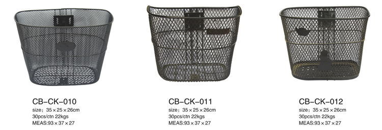 Steel Basket with Quick Release Steel Bicycle Basket