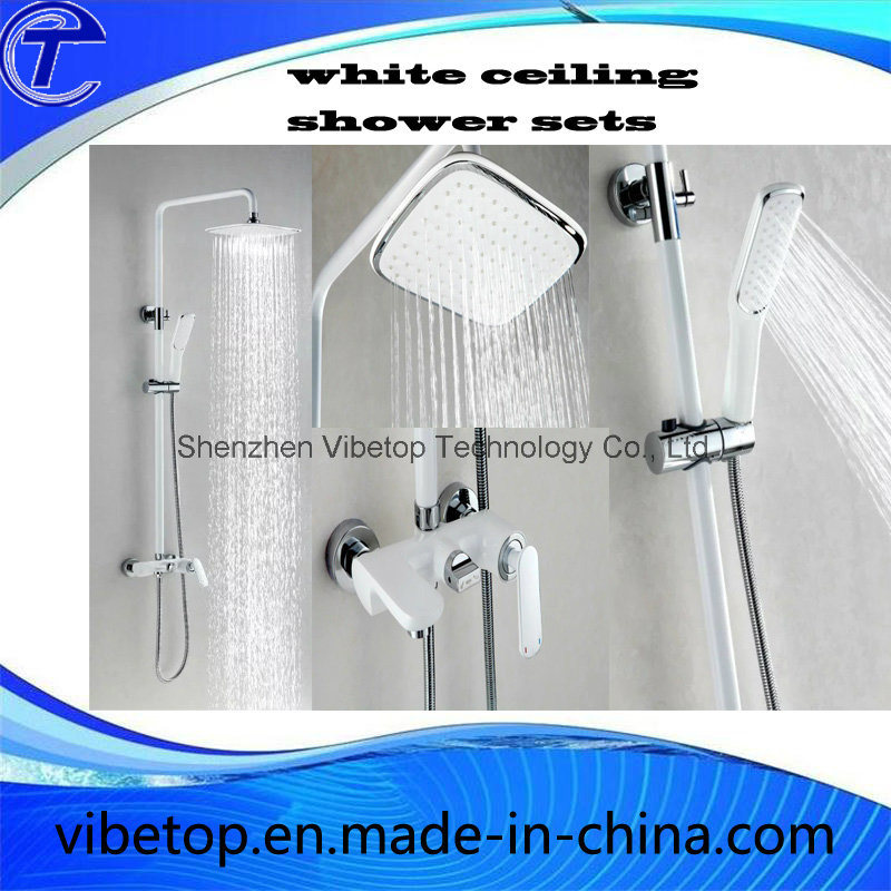 Thermostatic Bathroom Overhead Rain Shower Set