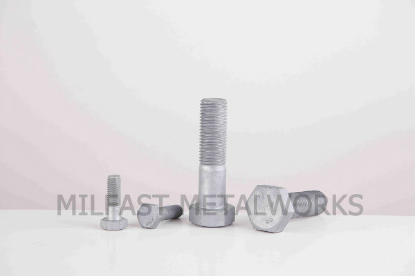 Structural Heavy Hexagonal Head Steel Bolts ASTM A325 Hot DIP Galvanized