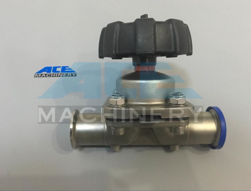 Stainless Steel Sanitary Two-Pass Diaphragm Valve