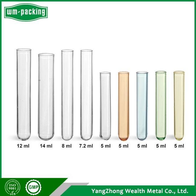 Different Size Glass Test Tubes, High Quality Laboratory Test Tubes