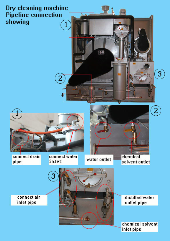 Laundry Cleaning Machine Industrial Washing Equipment Dry Cleaner (8kg~16kg)