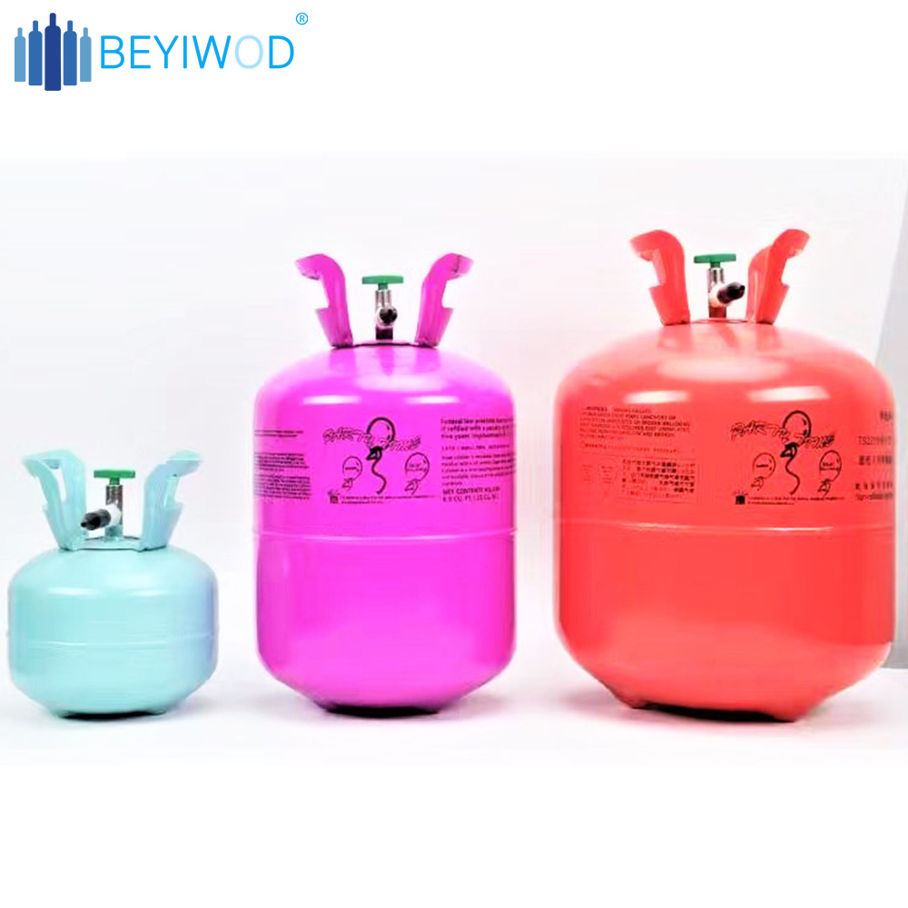 High Quality 13.4L Disposable Helium Gas Bottle for Balloon