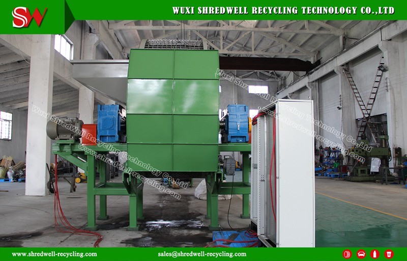 Corase Shredder Machine for Metal/Wood/Plastic/Glass Recycling