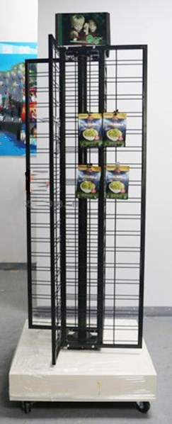 Triangle & 3-Side Spinning Wire Rack (AD-130601)