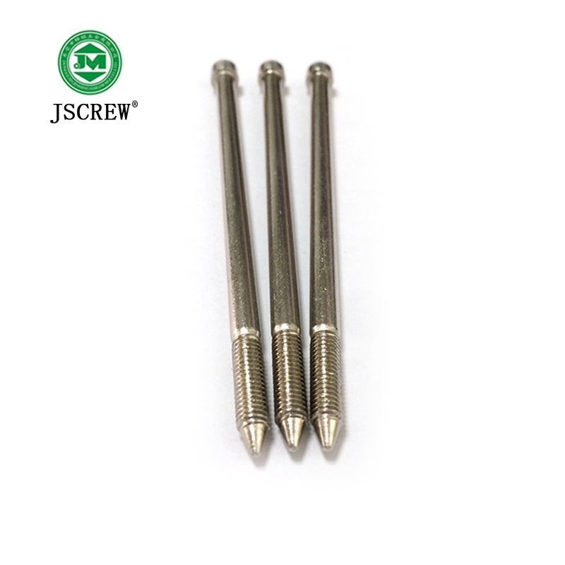 Harden Nickel Plated Hex Socket Cap Head Machine Sharp Tip Screw